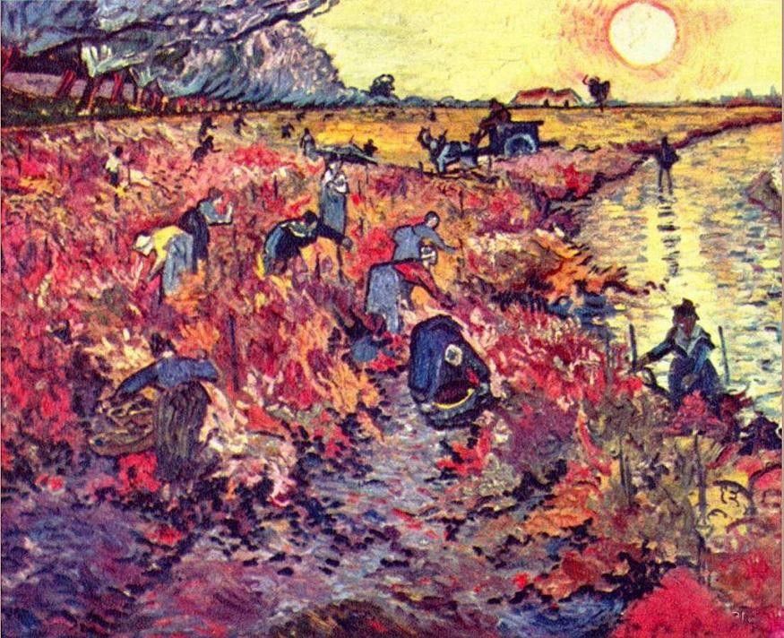 Vincent van Gogh The Red Vineyard